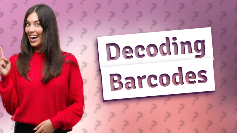 Decoding Barcodes