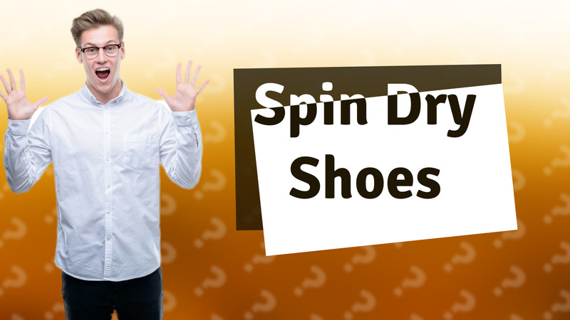 Spin Dry Shoes