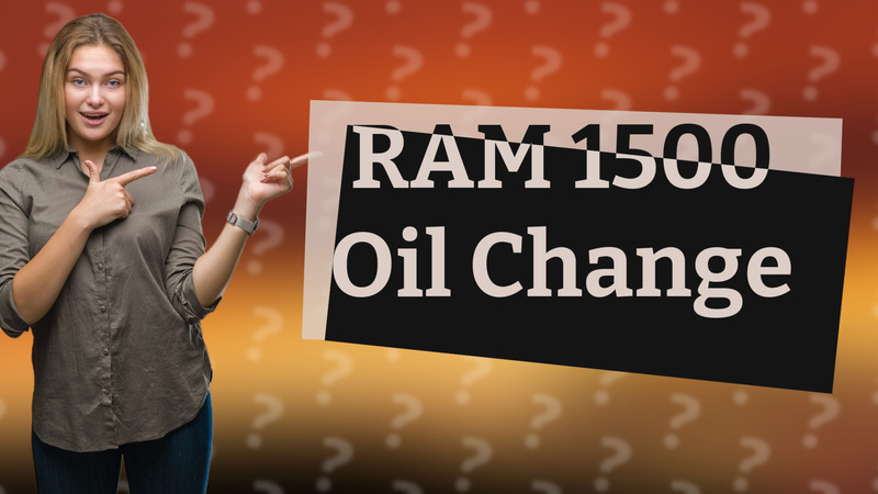 RAM 1500 Oil Change