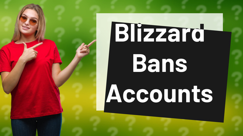 Blizzard Bans Accounts