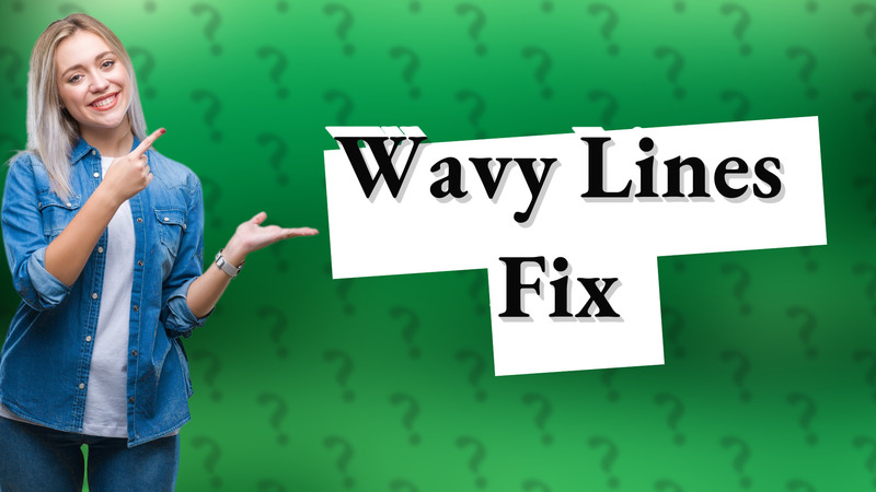 Wavy Lines Fix