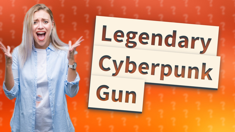 Legendary Cyberpunk Gun