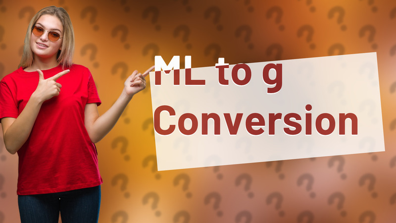 ML to g Conversion