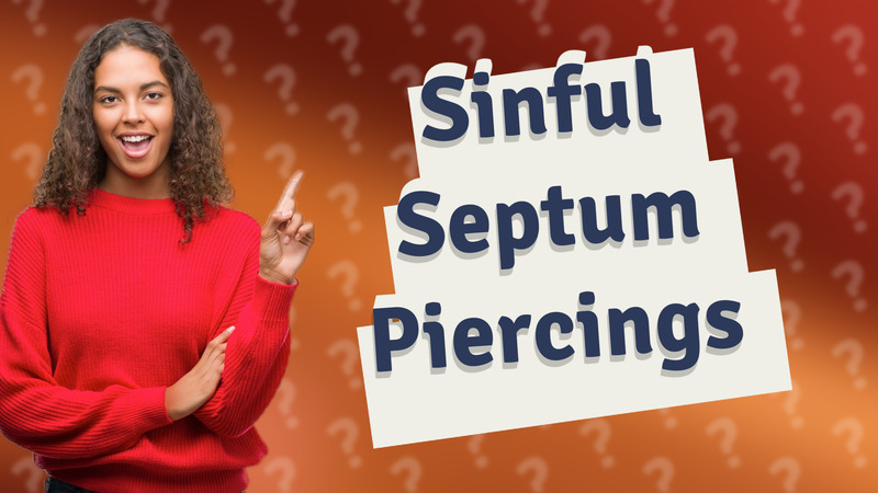 Sinful Septum Piercings