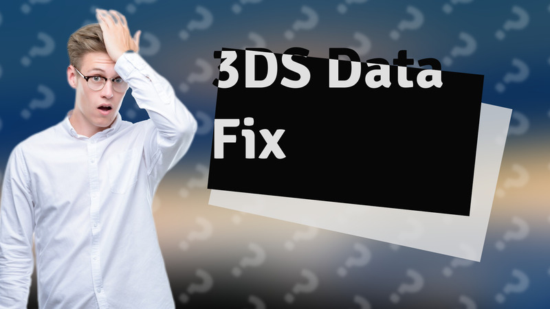 3DS Data Fix