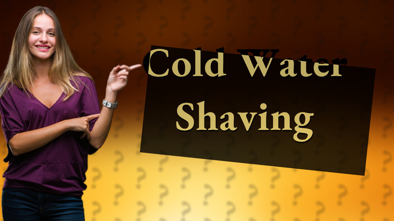 Cold Water Shaving