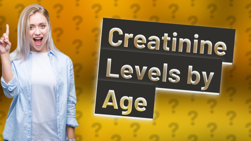 Creatinine Levels by Age