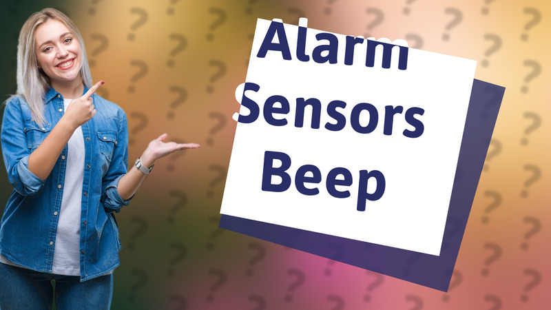 Alarm Sensors Beep