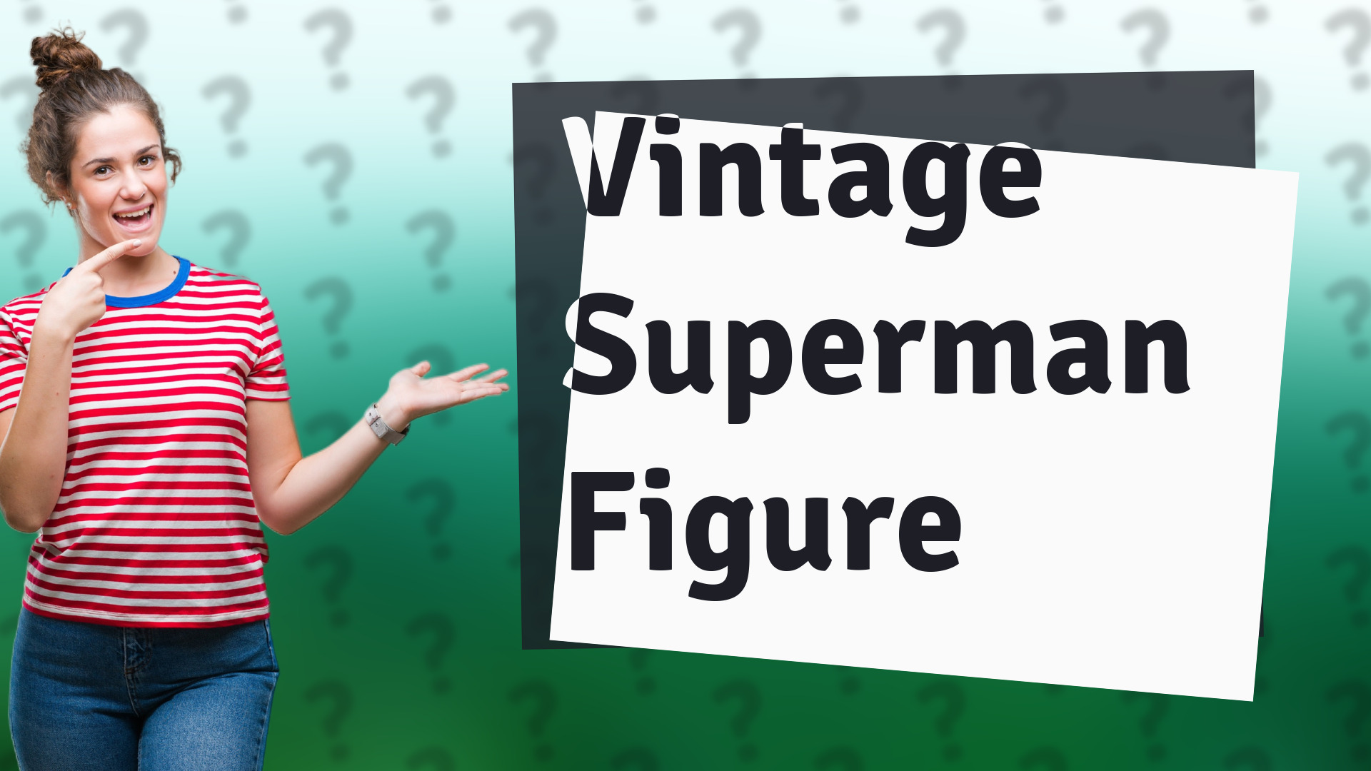 Vintage Superman Figure