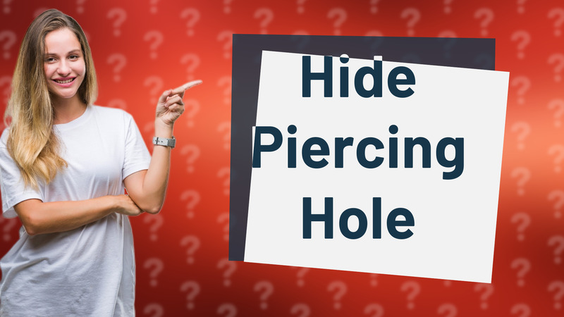 Hide Piercing Hole