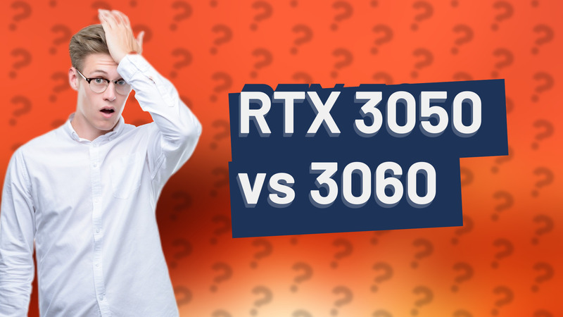 RTX 3050 vs 3060