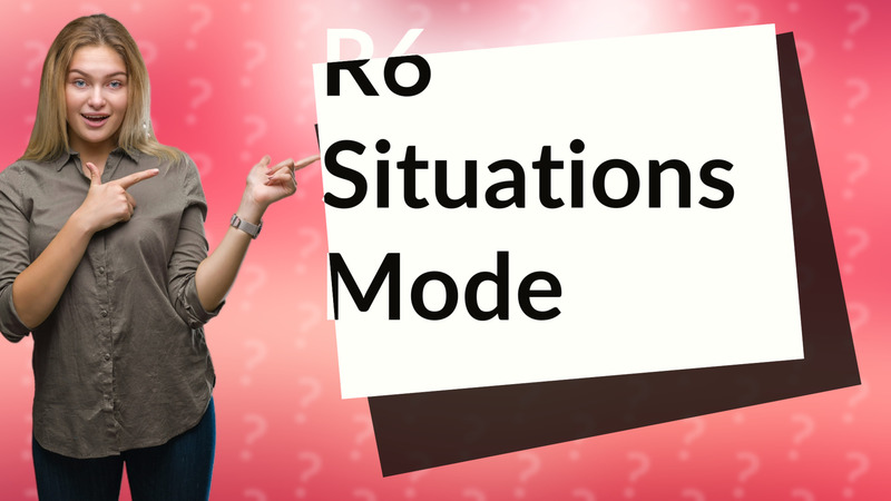 R6 Situations Mode
