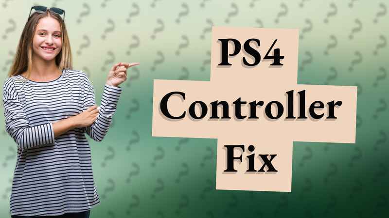 PS4 Controller Fix