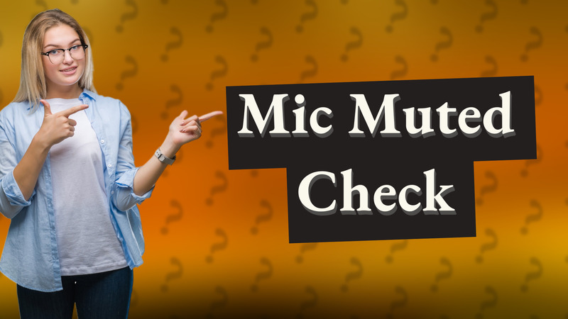 Mic Muted Check