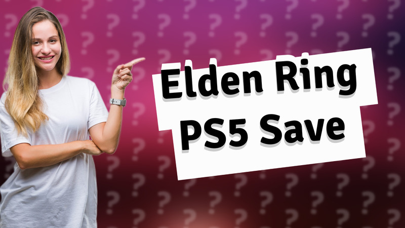 Elden Ring PS5 Save