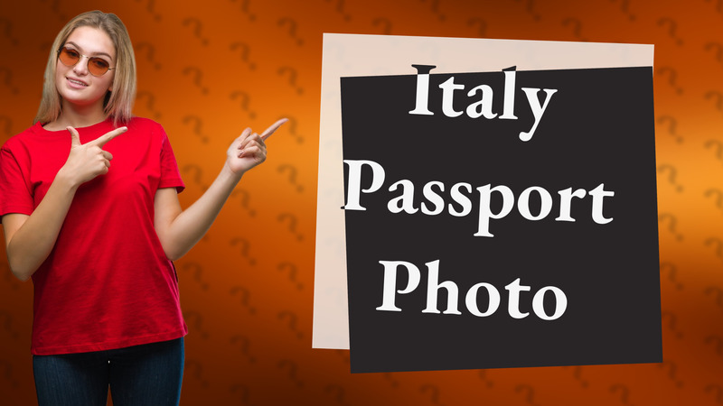 Italy Passport Photo