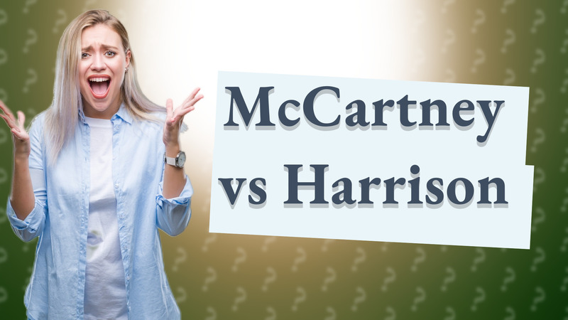 McCartney vs Harrison