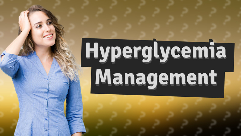 Hyperglycemia Management