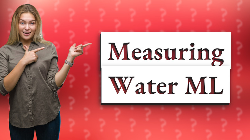 Measuring Water ML