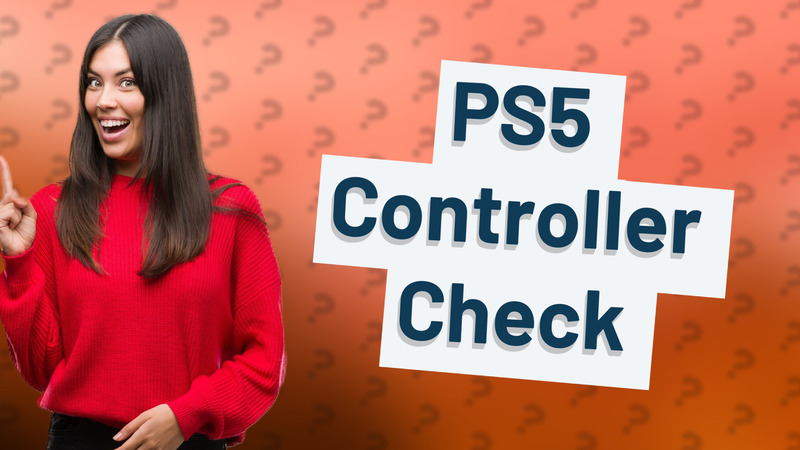 PS5 Controller Check
