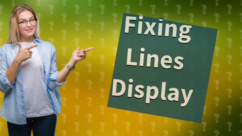 Fixing Lines Display