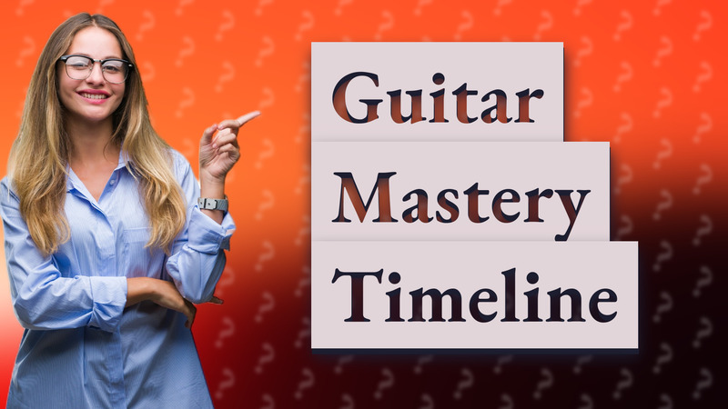 Guitar Mastery Timeline
