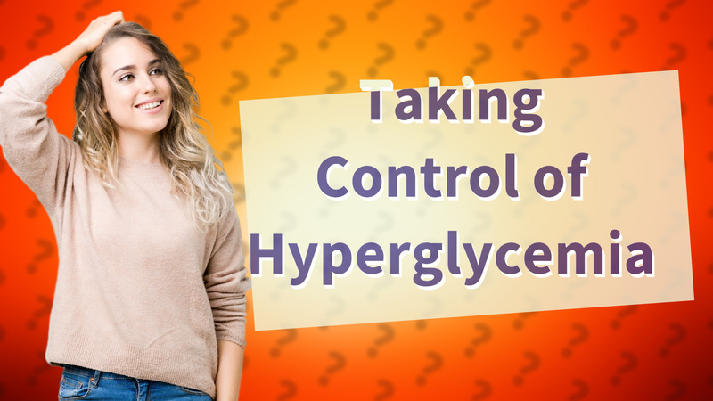 Taking Control of Hyperglycemia