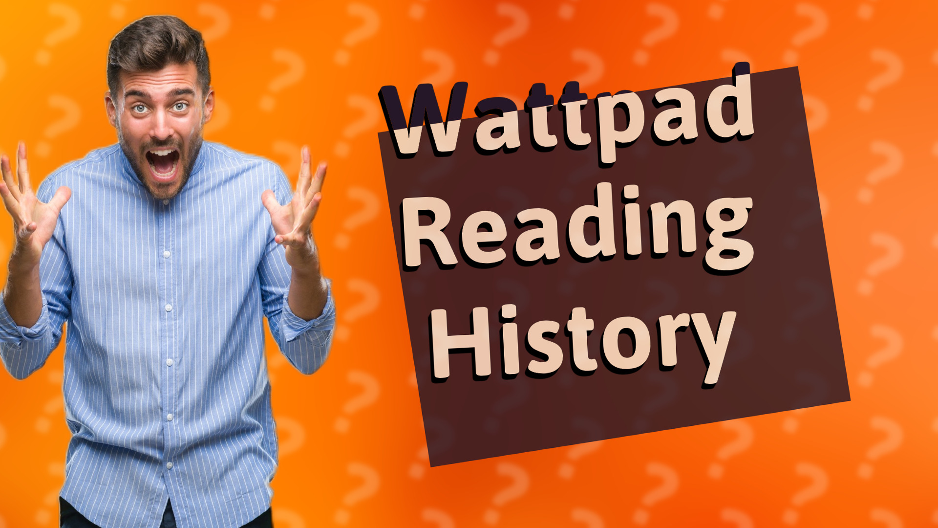 Wattpad Reading History