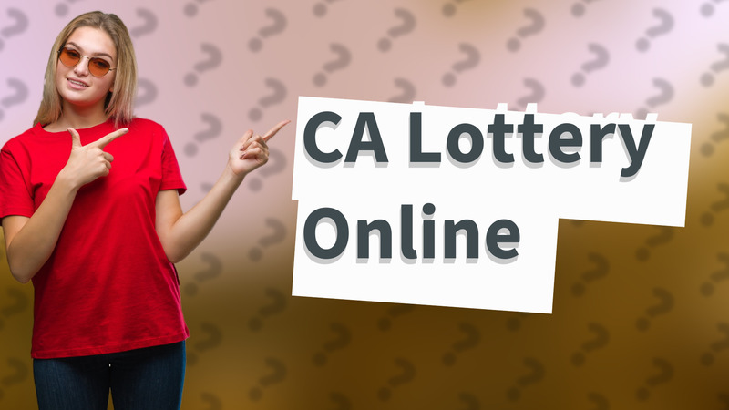 CA Lottery Online