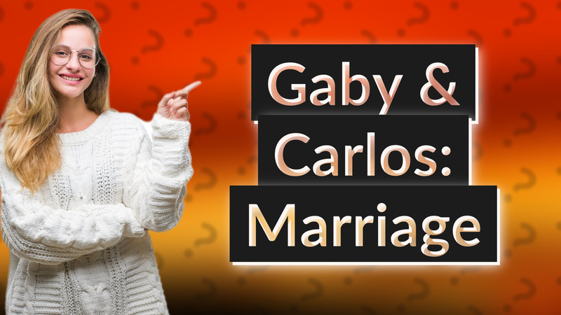 Gaby & Carlos: Marriage