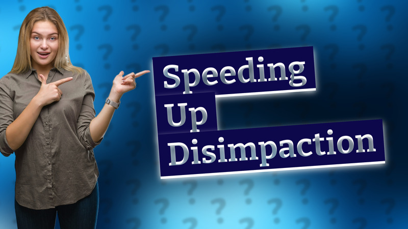 Speeding Up Disimpaction