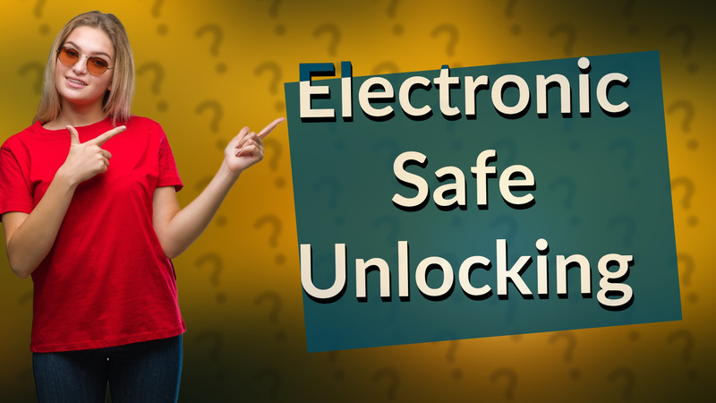 Electronic Safe Unlocking