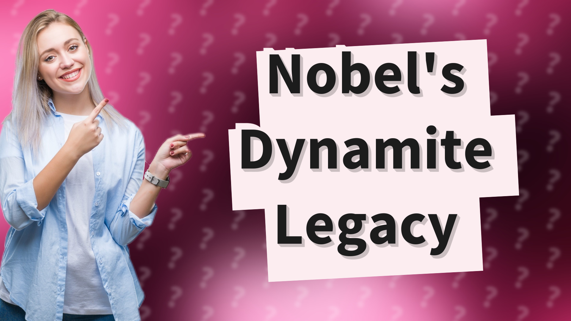 Nobel's Dynamite Legacy