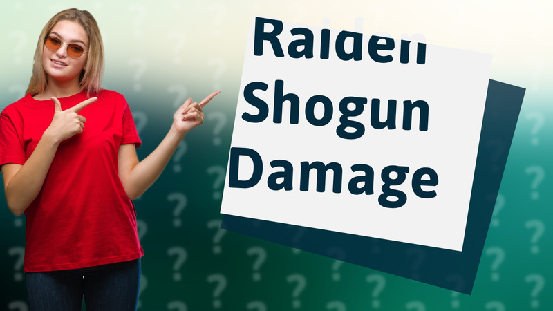 Raiden Shogun Damage