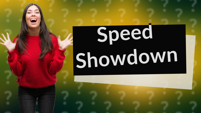 Speed Showdown