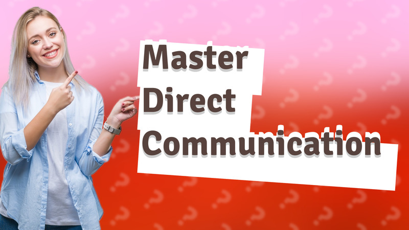 Master Direct Communication
