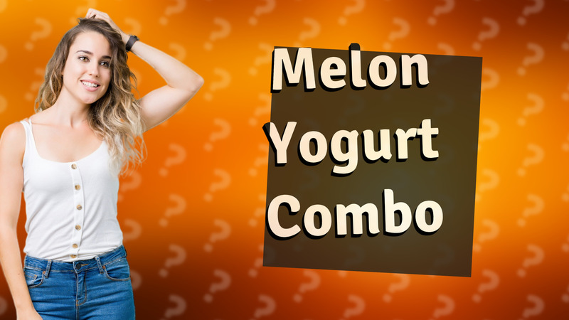 Melon Yogurt Combo