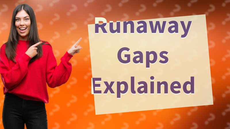 Runaway Gaps Explained