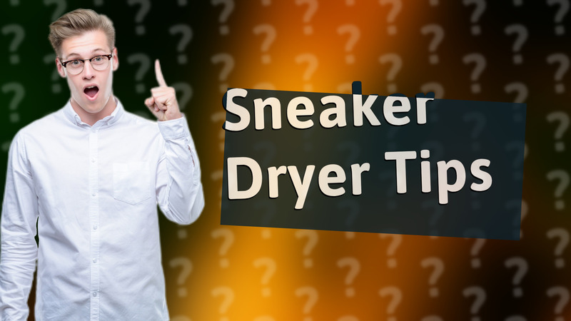 Sneaker Dryer Tips