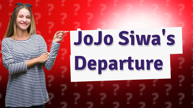 JoJo Siwa's Departure