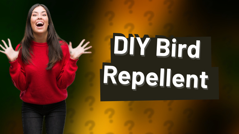 DIY Bird Repellent
