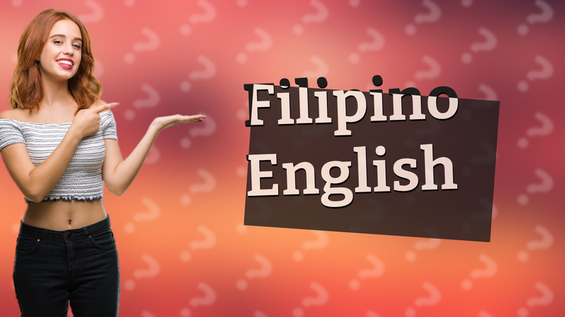 Filipino English