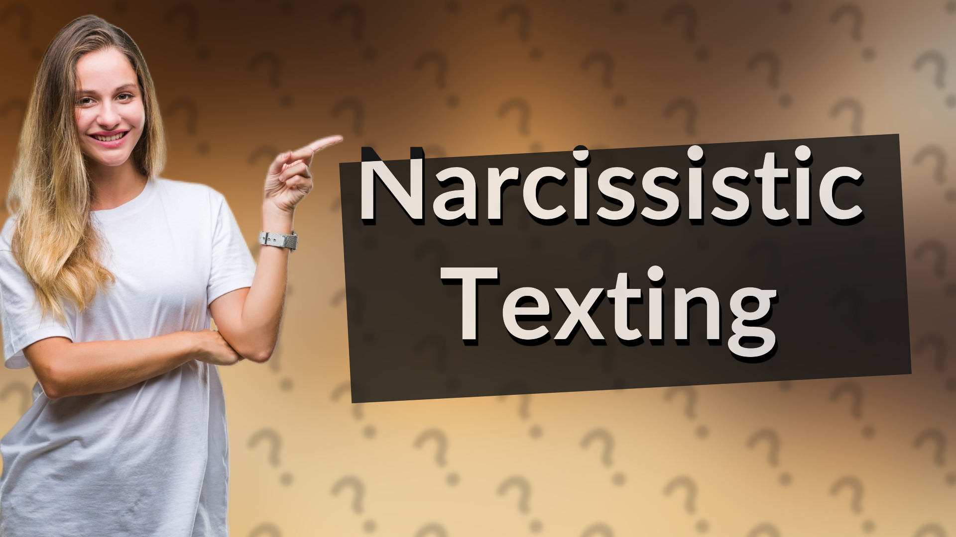Narcissistic Texting