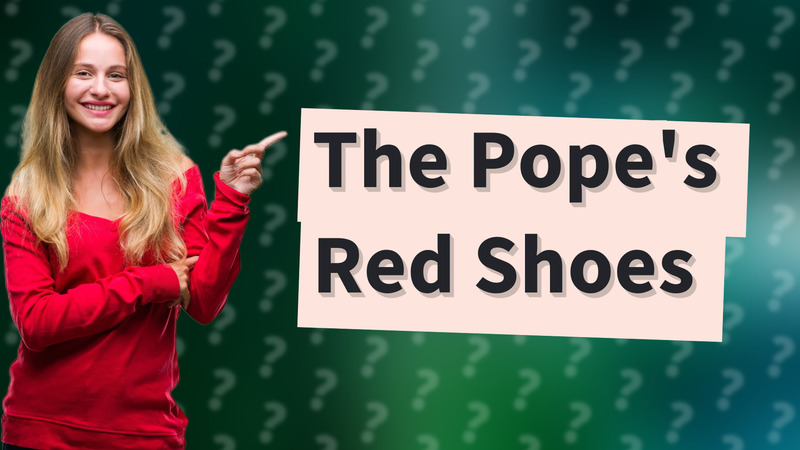 The Pope's Red Shoes