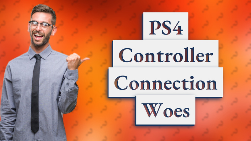 PS4 Controller Connection Woes