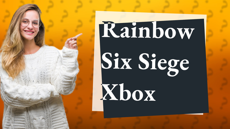 Rainbow Six Siege Xbox