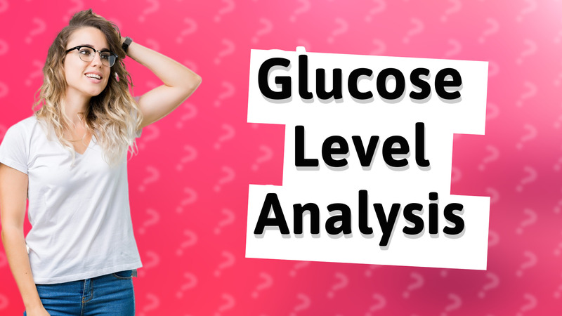 Glucose Level Analysis
