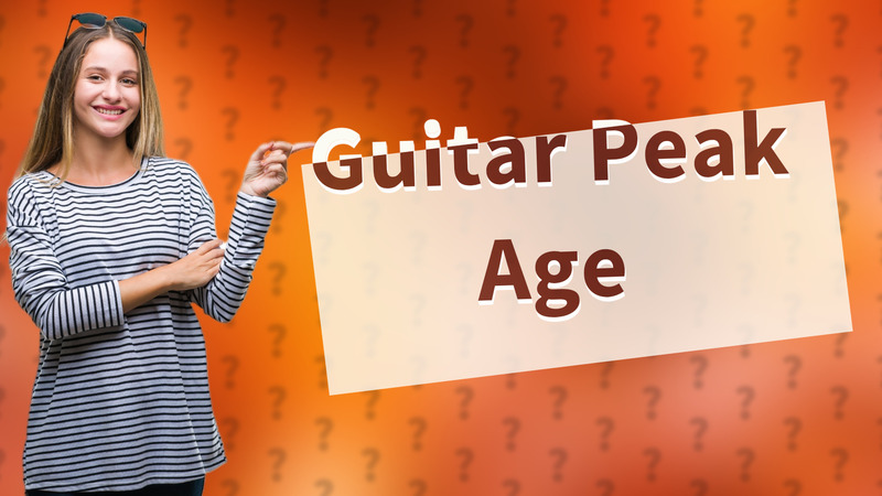 Guitar Peak Age