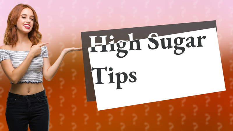 High Sugar Tips