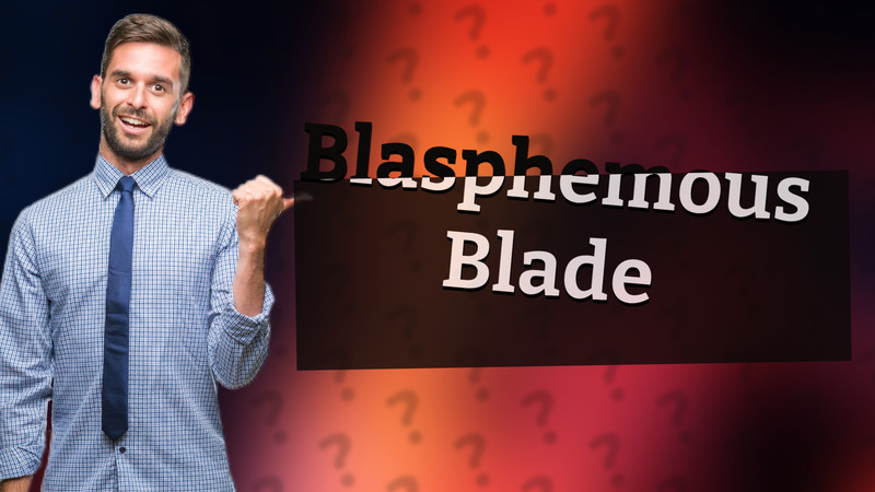 Blasphemous Blade